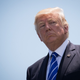 President Donald Trump at the US Coast Guard Academy amid calls for his impeachment and potential investigations into obstruction of justice on May 17, 2017 (Photo by Drew Angerer/Getty Images)